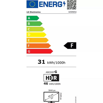 Ecran PC 4K LG 32SR85U-W